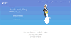 Desktop Screenshot of colombiapaginasweb.com
